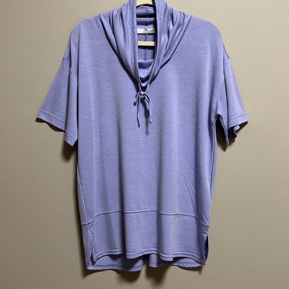 Natori Nvious Cowl Neck Tunic
